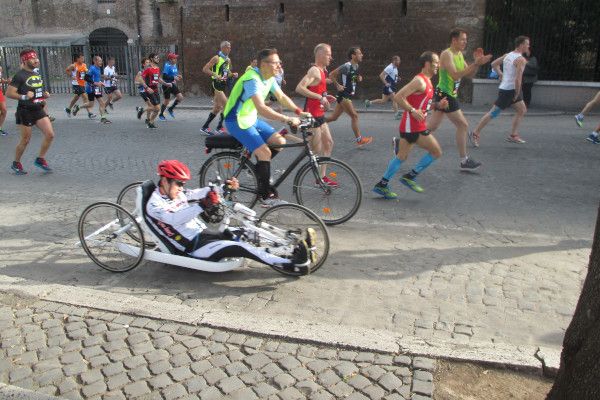 Alex Zanardi all'evento Good deed days